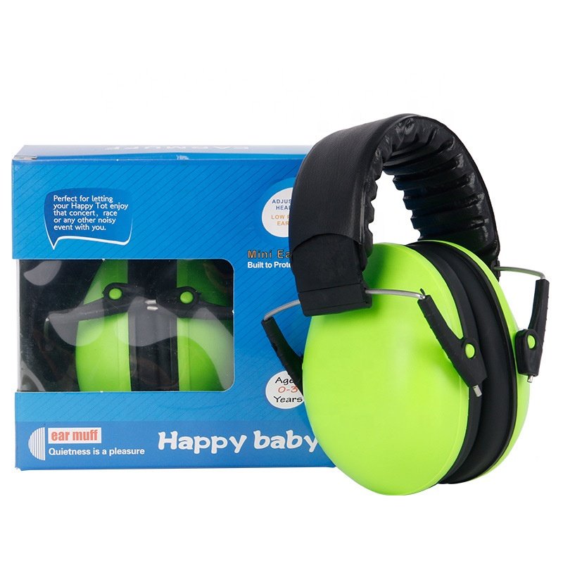 WEJUMP Hearing Protector Adjustable Ear Defender Kids Safety Earmuff For Ear Protection