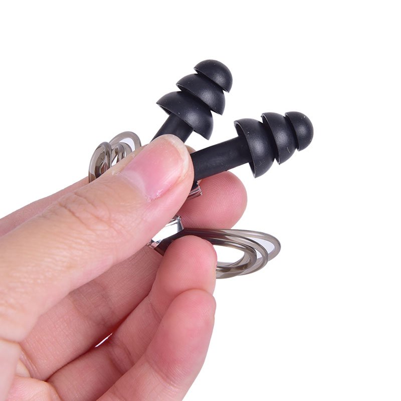 Soft Silicone Corded Ear Plugs Ears Protector Reusable Hearing Protection Noise Reduction Earplugs Earmuff Sleep