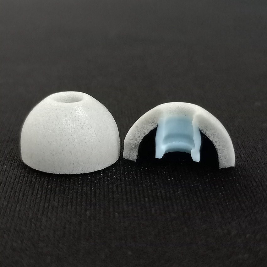 3.5mm Universal Noise Reduction Soft PU Memory Foam Ear Tips for Bluetooth Earphones