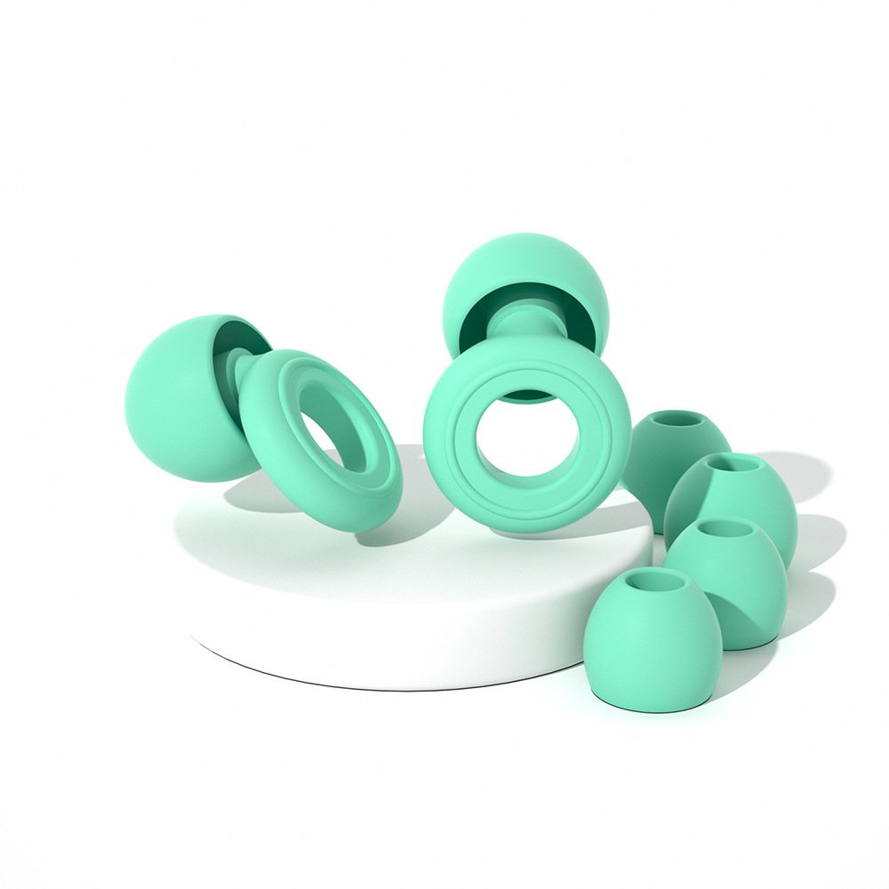 New Hearing Protection Ear Plug Sound insulation Elastic silicone earplugs For Sleeping