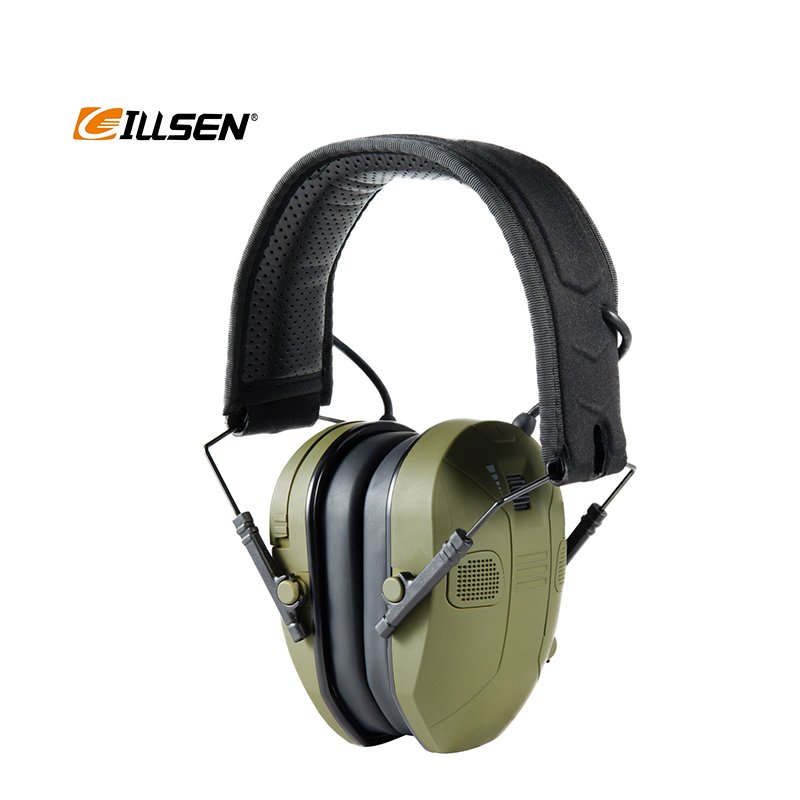 Custom Safety Hearing Protector Soundproof Headphone Electronic Earmuffs Ear Muffs Defender Protection for Shooting Range