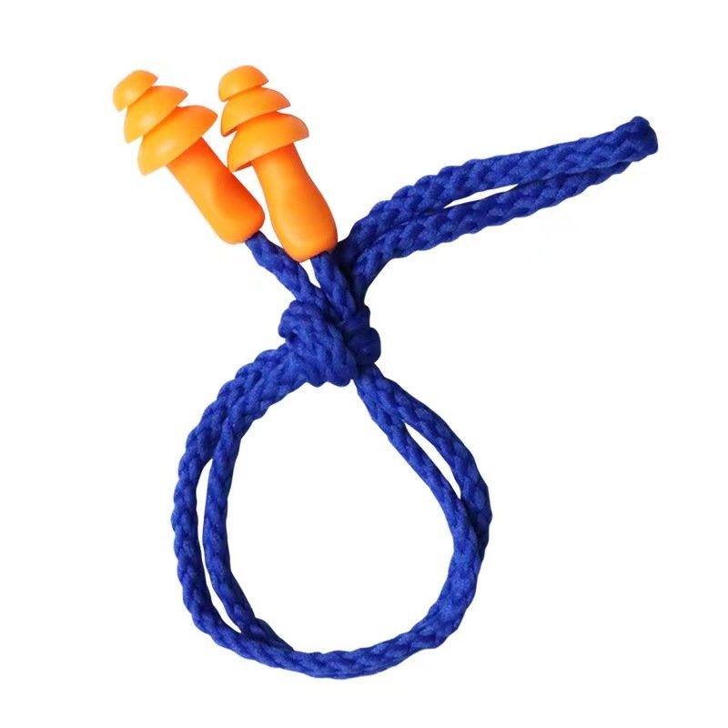 Wholesale Custom Logo Earplugs Sound Reducing Protection Sound Proof Silicone Ear Plugs For Sleeping Adjustable Safety Hearing