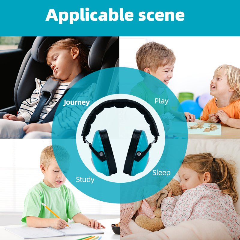 Kids Hearing Protection Ear Muffs Hearing Protection Ear Muff Personal Protective Earmuff For Kid Noise Reduce