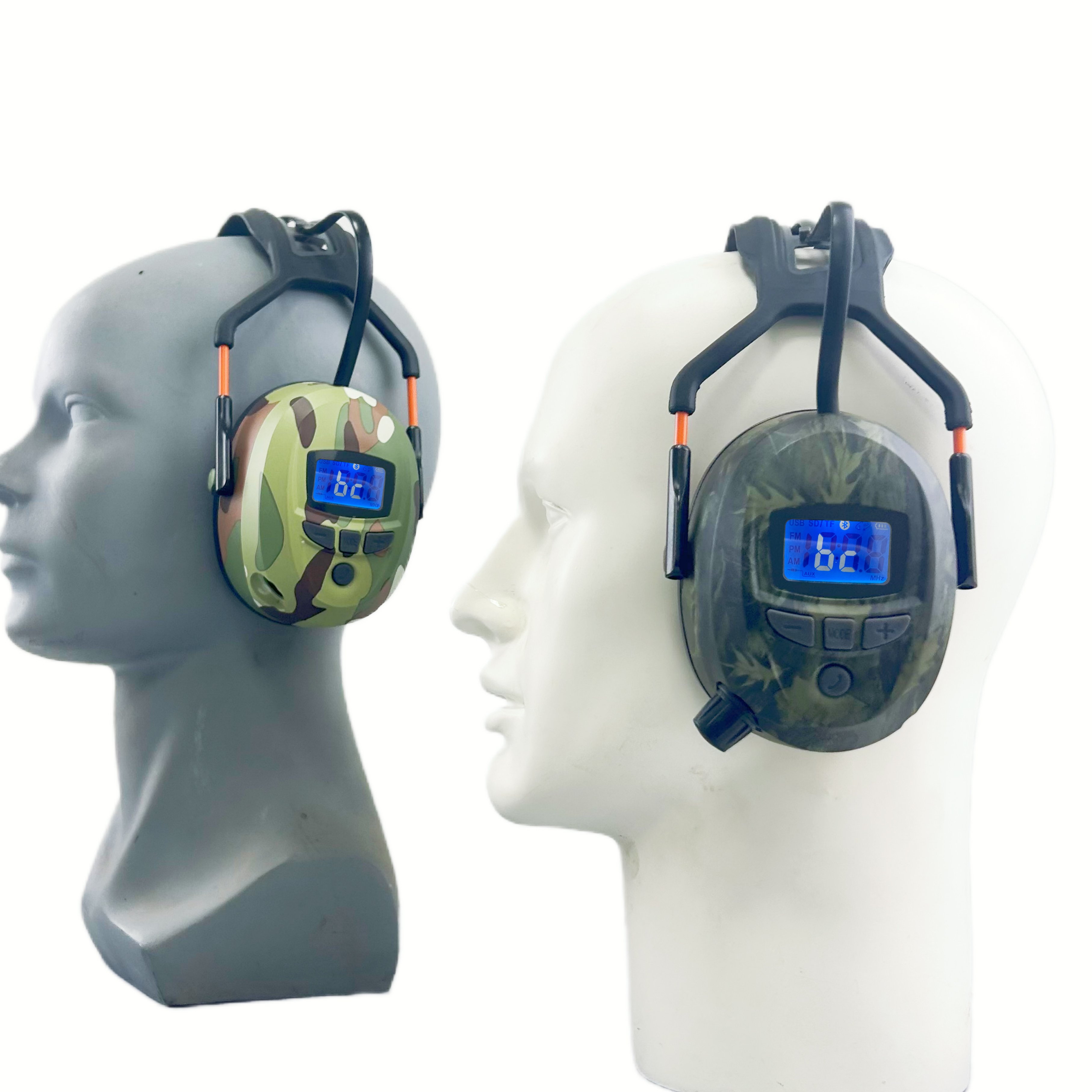 Electronic Hearing Protector Bluetooth Shooting Headband safety earmuff Active Noise Cancelling Blue Tooth earmuff