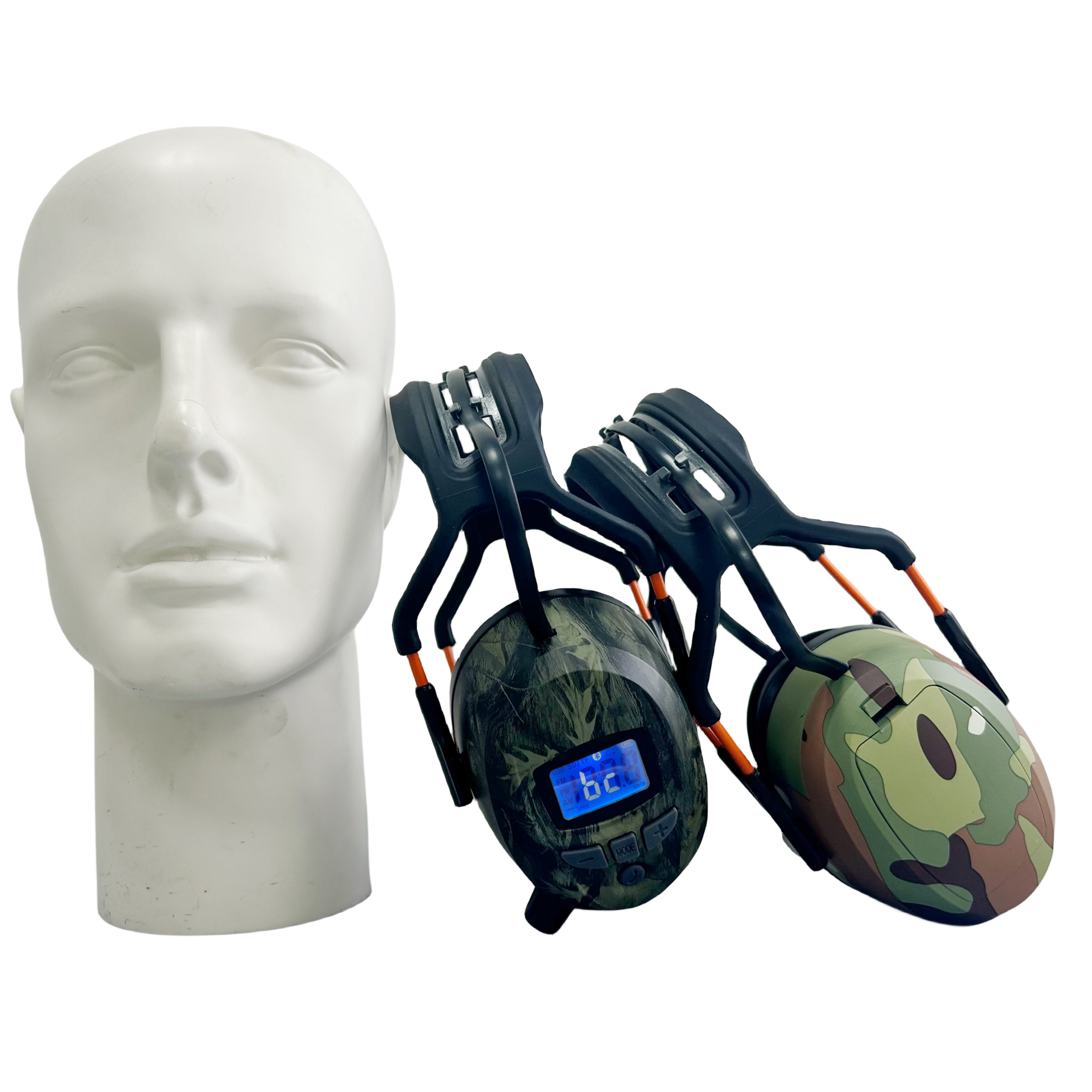 Electronic Hearing Protector Bluetooth Shooting Headband safety earmuff Active Noise Cancelling Blue Tooth earmuff