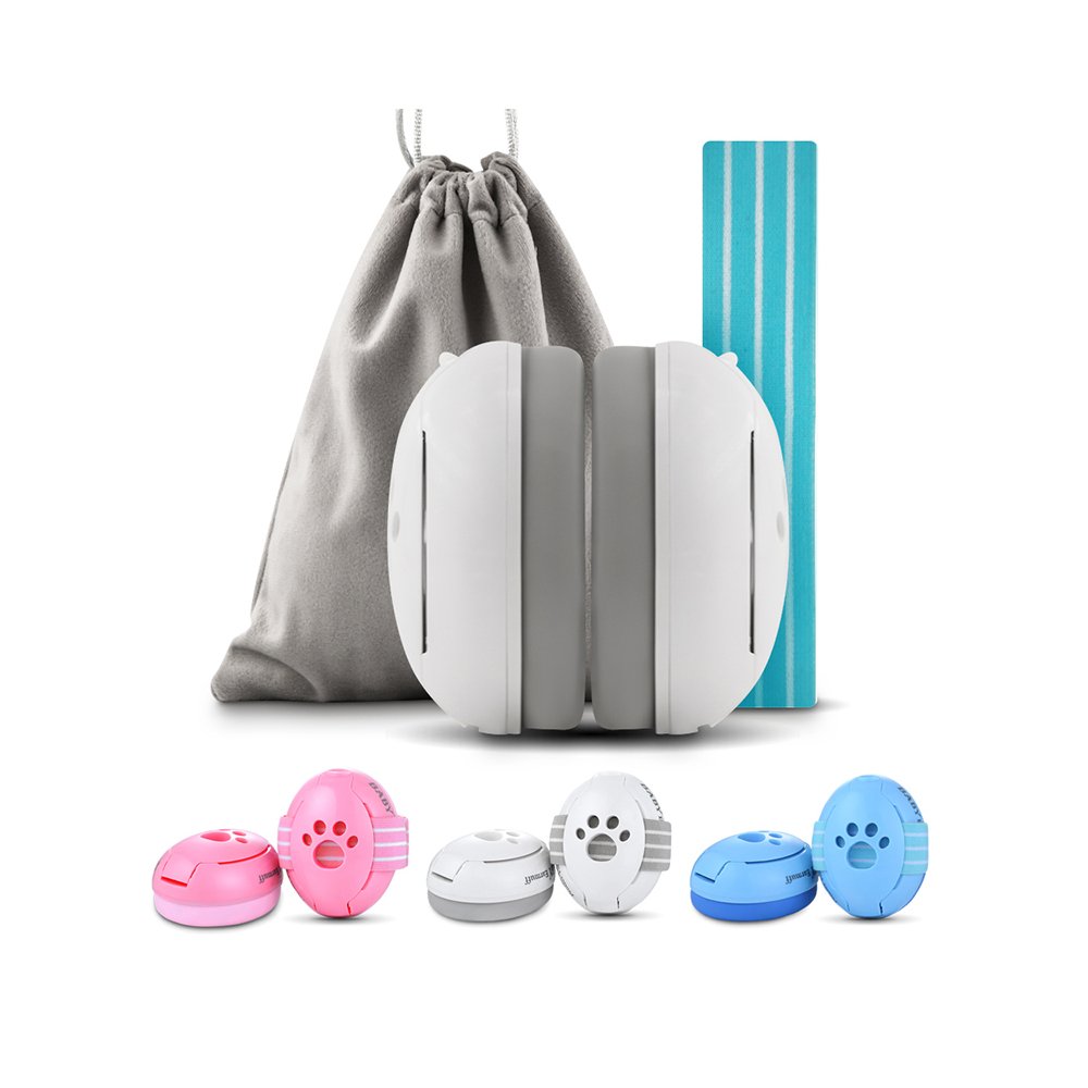 Safety Kids Ear Muffs Cancelling Sound Proof Hearing Protection Comfortable Baby Ear Muffs Girls Earmuff