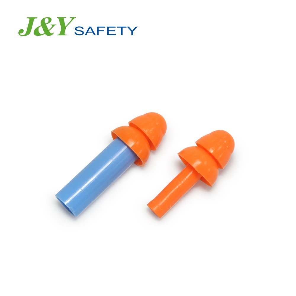 In Ear 2 Layers Safety Protector Sporting Tube Ear Plugs Noise Cancelling For Sleeping