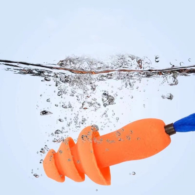Industrial Noise-proof Sound Reduction Tree Shape Hearing Protection 1270 Corded Earplug With Cord