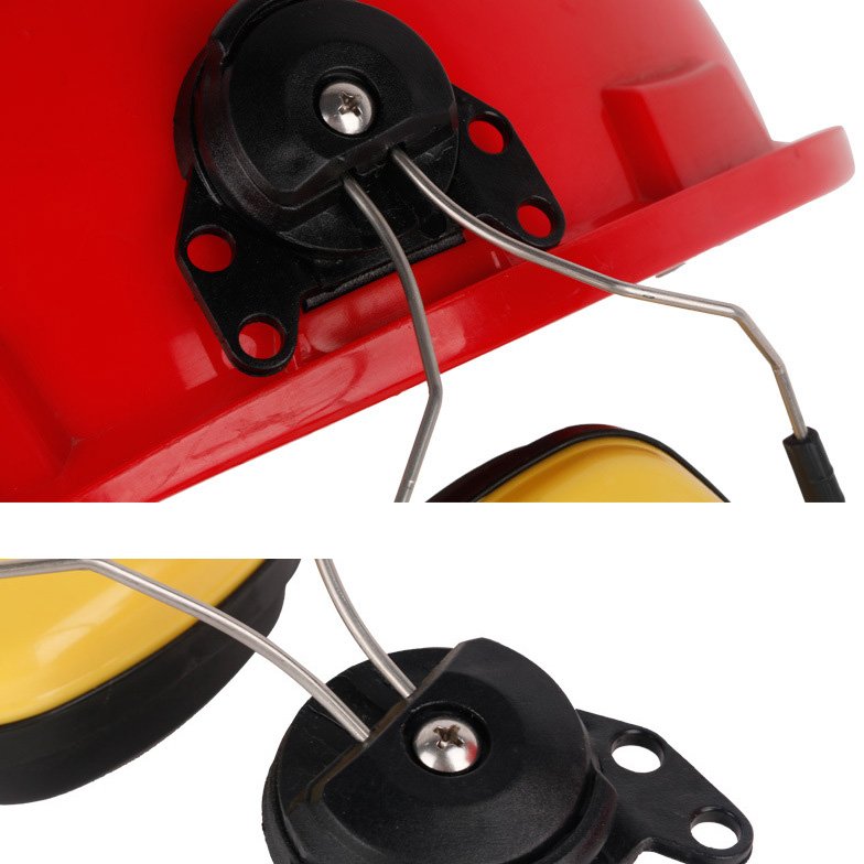 Industrial Protective Anti noise Hearing Protection Helmet Cap Mounted Safety Ear Defender Soundproof Ear Muffs for Hard Hat
