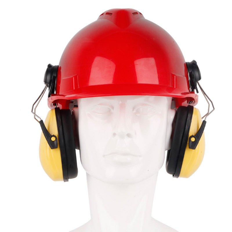 Industrial Protective Anti noise Hearing Protection Helmet Cap Mounted Safety Ear Defender Soundproof Ear Muffs for Hard Hat