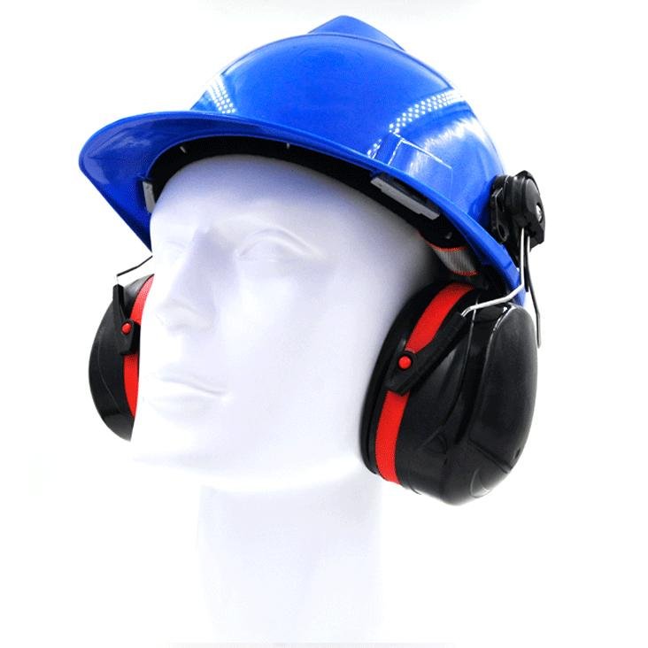 Industrial Protective Anti noise Hearing Protection Helmet Cap Mounted Safety Ear Defender Soundproof Ear Muffs for Hard Hat