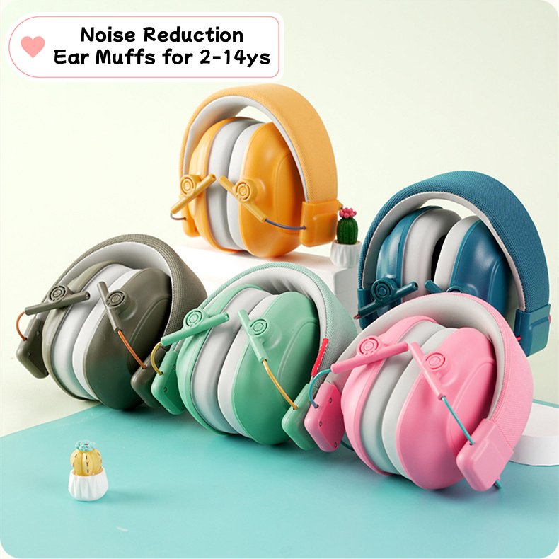 FL717 Hearing Protection Headphones 25dB Noise Cancelling Ear Muffs for Baby Ear Protection Device Noise Reduction Earmuffs