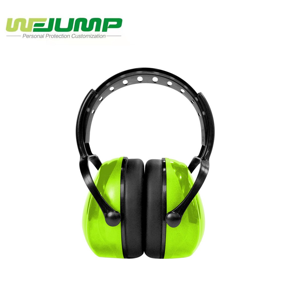 Wejump CE EN352 31dB Custom Safety Industrial Hearing Noise Protection Earmuffs Shooting Noise Cancelling Cover Head Ear Muffs