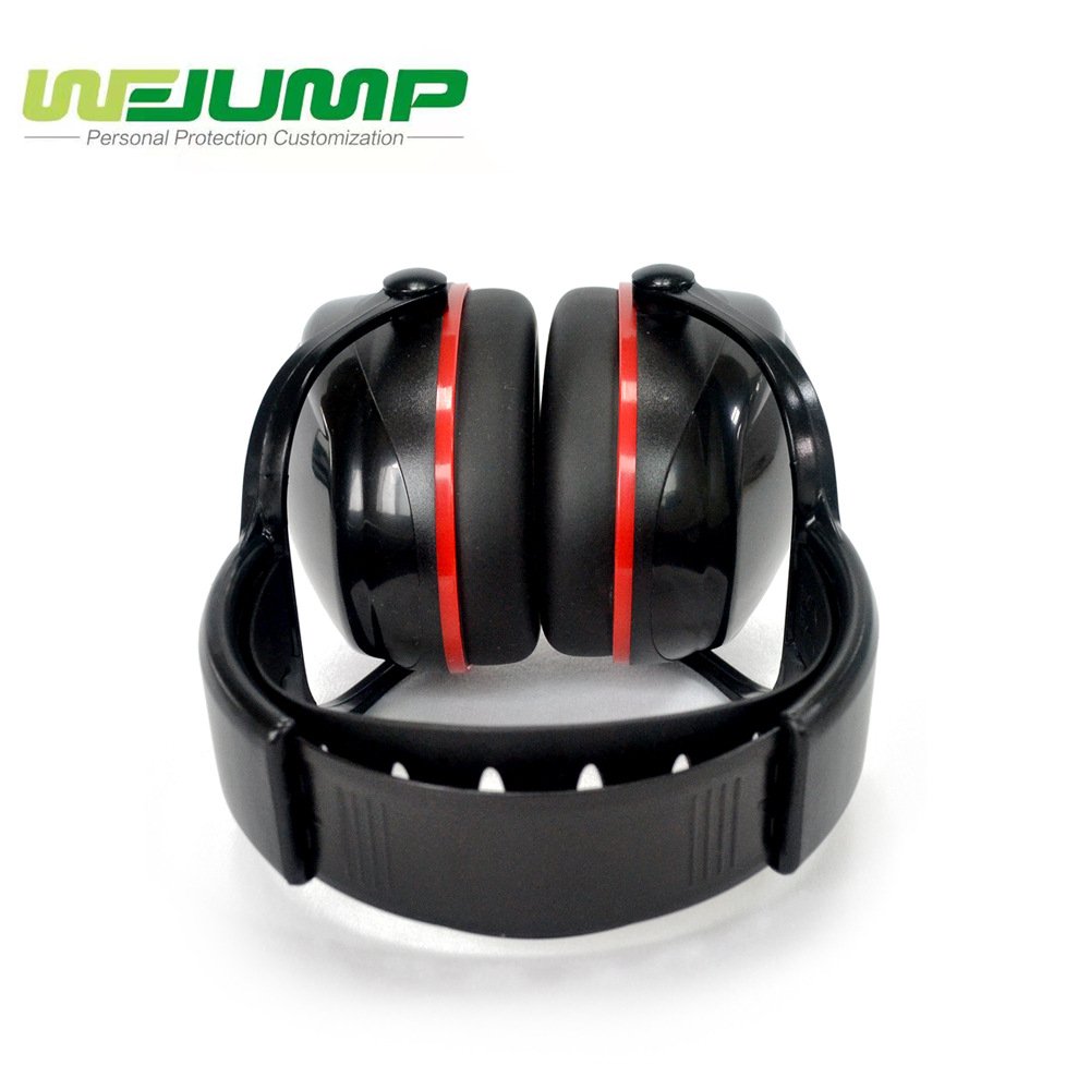 Wejump CE EN352 31dB Custom Safety Industrial Hearing Noise Protection Earmuffs Shooting Noise Cancelling Cover Head Ear Muffs