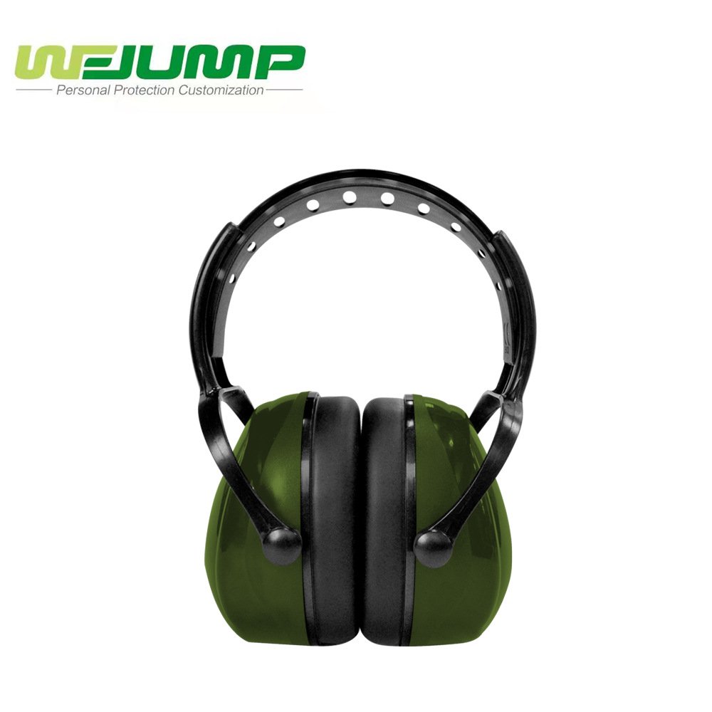 Wejump CE EN352 31dB Custom Safety Industrial Hearing Noise Protection Earmuffs Shooting Noise Cancelling Cover Head Ear Muffs