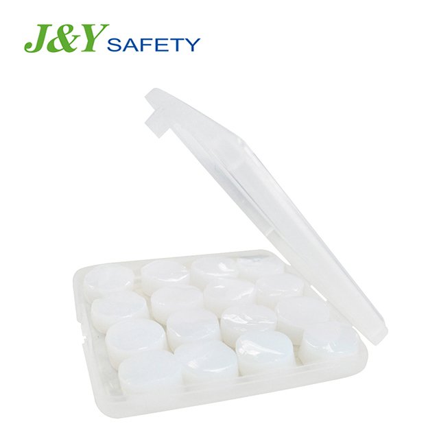 Adult Safety Silicone Gel Earplugs Soundproof Ear plugs for Swimming and Travelling Hearing Protection