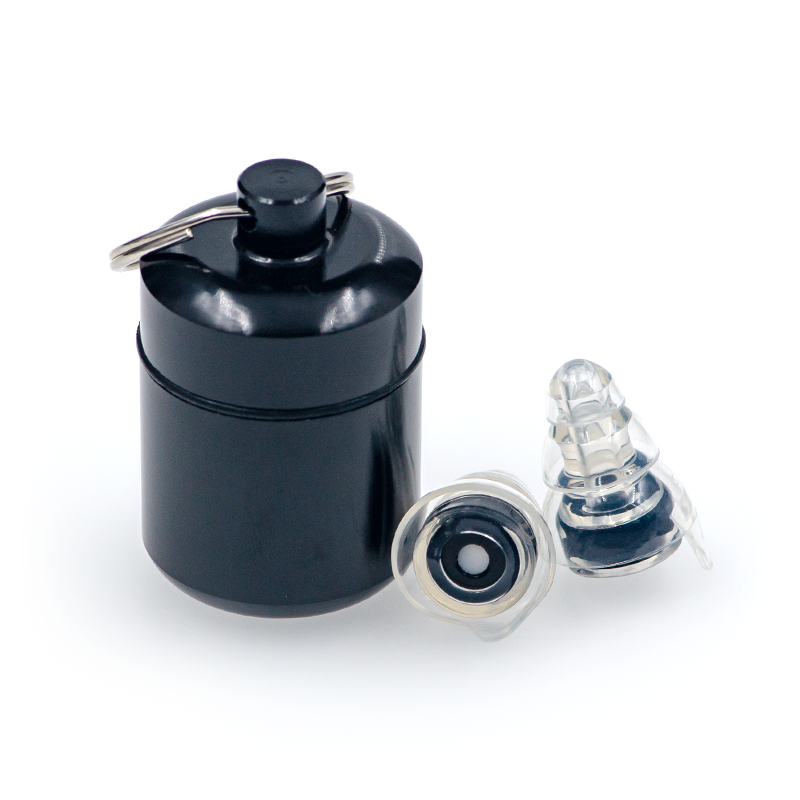 Washable Noise Reducing Earplugs with Acoustic Filter High Fidelity Musician Ear Plugs Liquid Silicon Earplug Hearing Protection