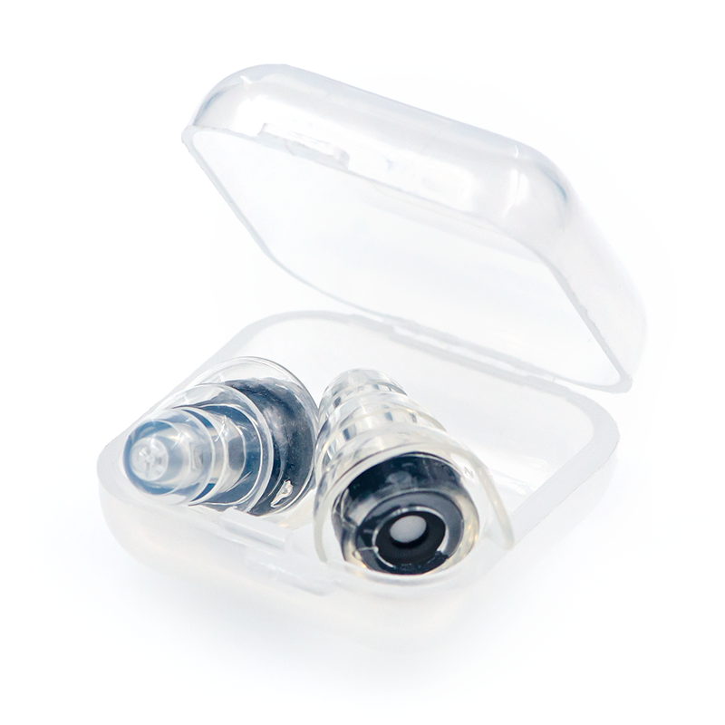 Washable Noise Reducing Earplugs with Acoustic Filter High Fidelity Musician Ear Plugs Liquid Silicon Earplug Hearing Protection