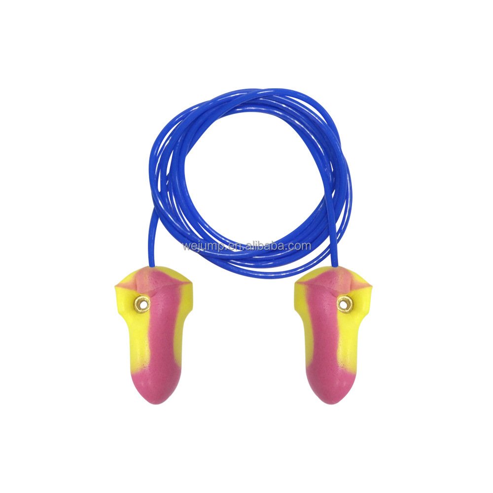 Wejump Disposable Foam Earplugs Noise Cancelling Ear Plugs Foam Earplugs Soundproof Earplugs With Wires