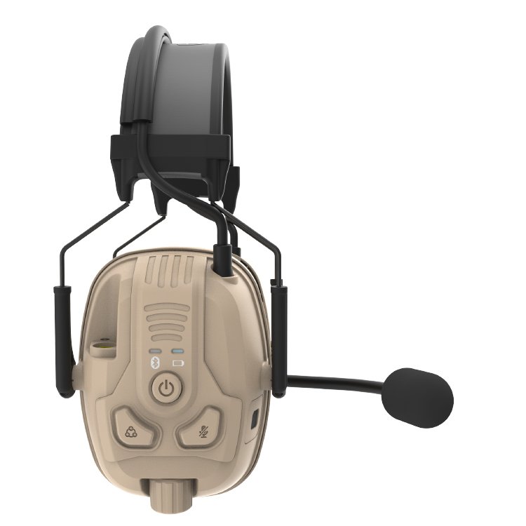 RONGXIANG BTM-07 Pro-Grade Bluetooth Communicator Electronic Wear-Resistant earmuff industrial Communication Helmet Earmuff