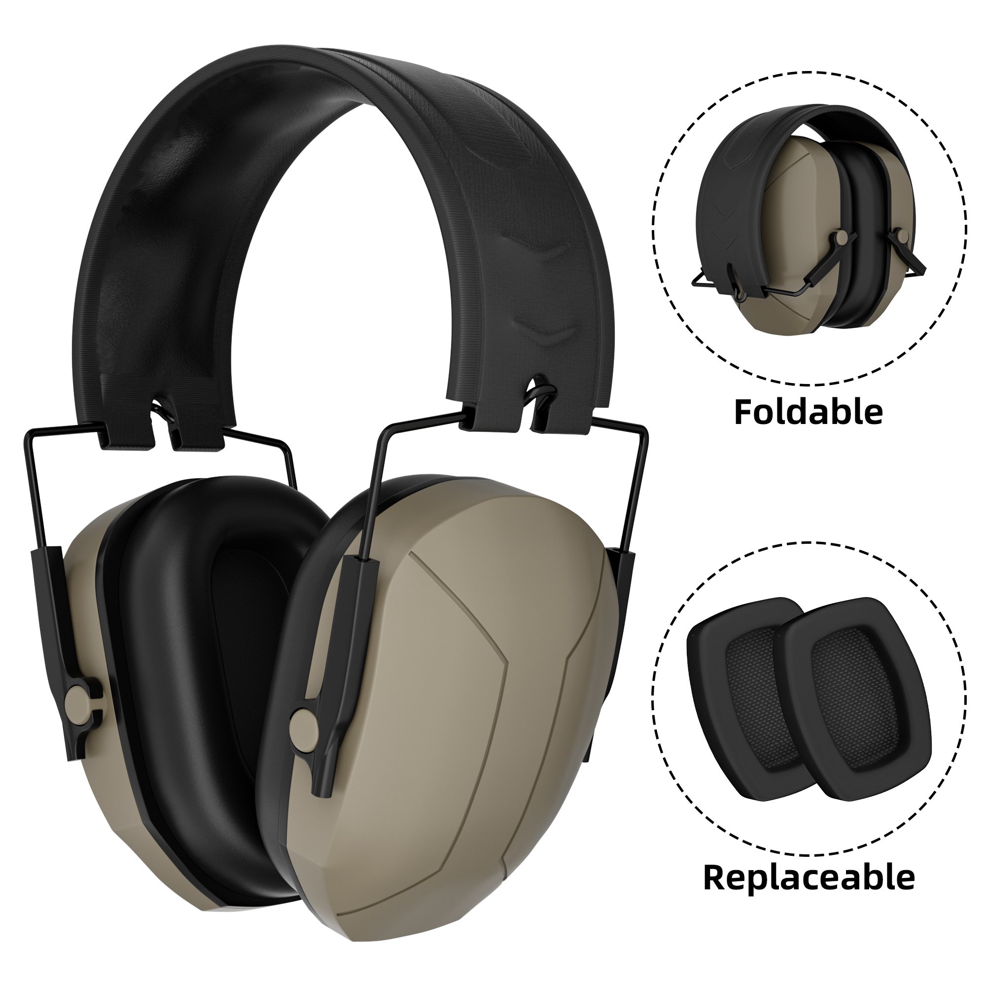 OEM GS450 Earmuffs Personal Defense Hearing Protection Equipment