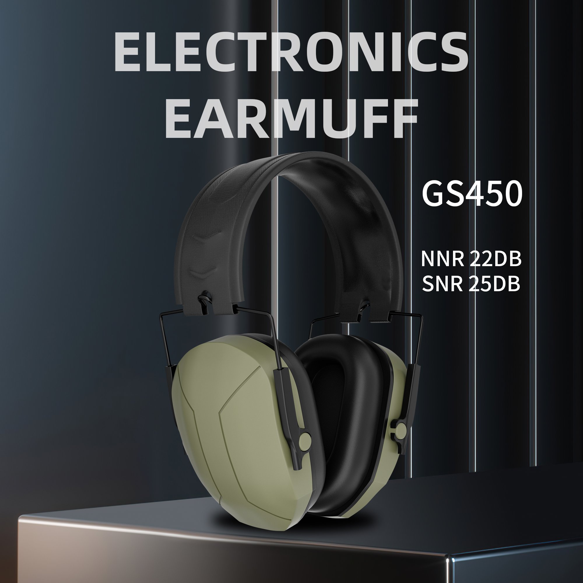 OEM GS450 Earmuffs Personal Defense Hearing Protection Equipment
