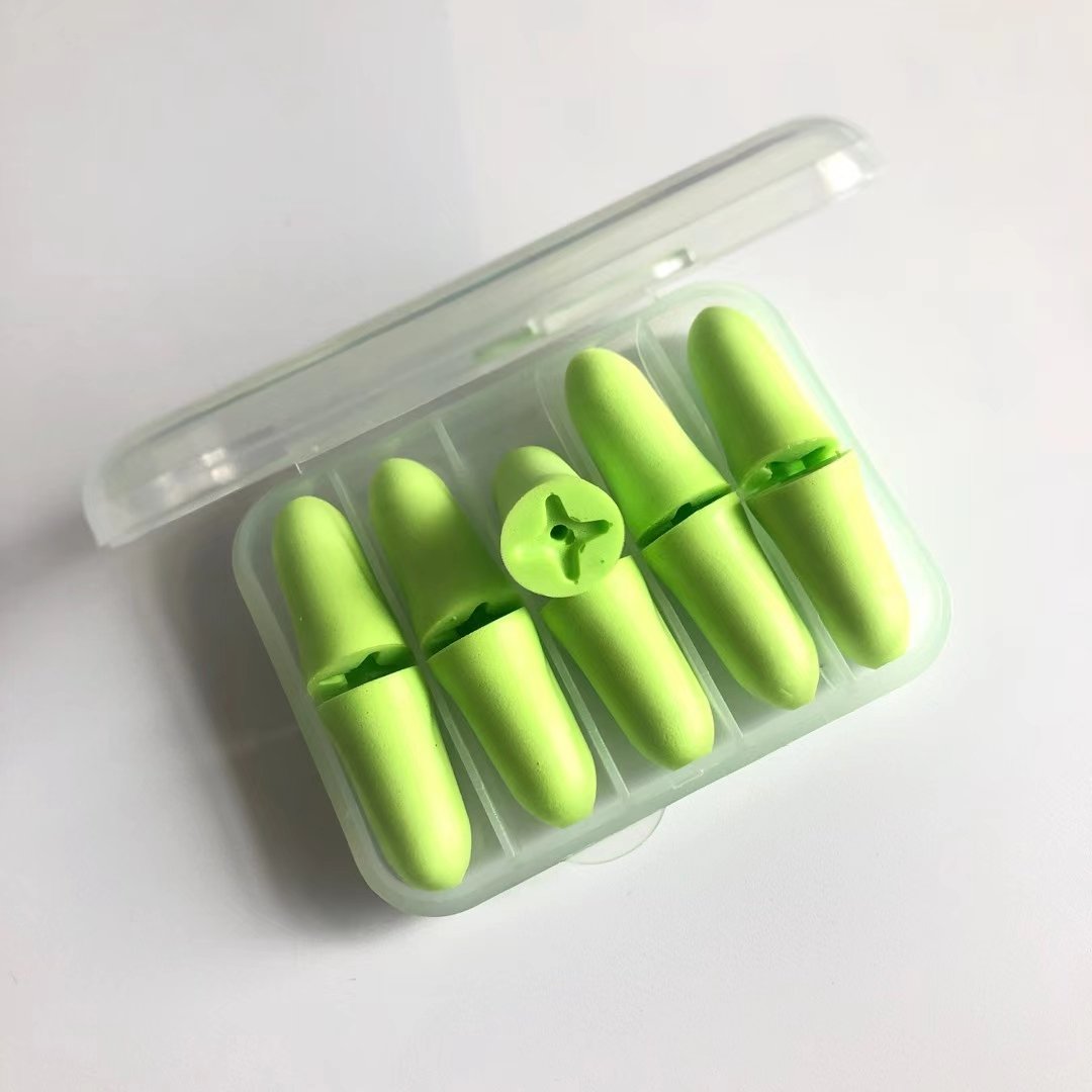 Noise Reduction Sleeping Soft Foam Plugs Hearing Protection Safety And Exquisite Earplugs