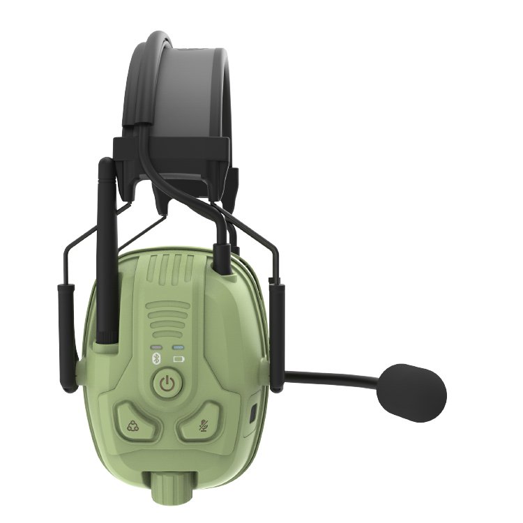 Rongxiang factory price hearing protection earphone earmuffs radio earmuff noise protection tire earmuffs