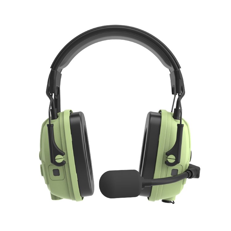 Rongxiang factory price hearing protection earphone earmuffs radio earmuff noise protection tire earmuffs