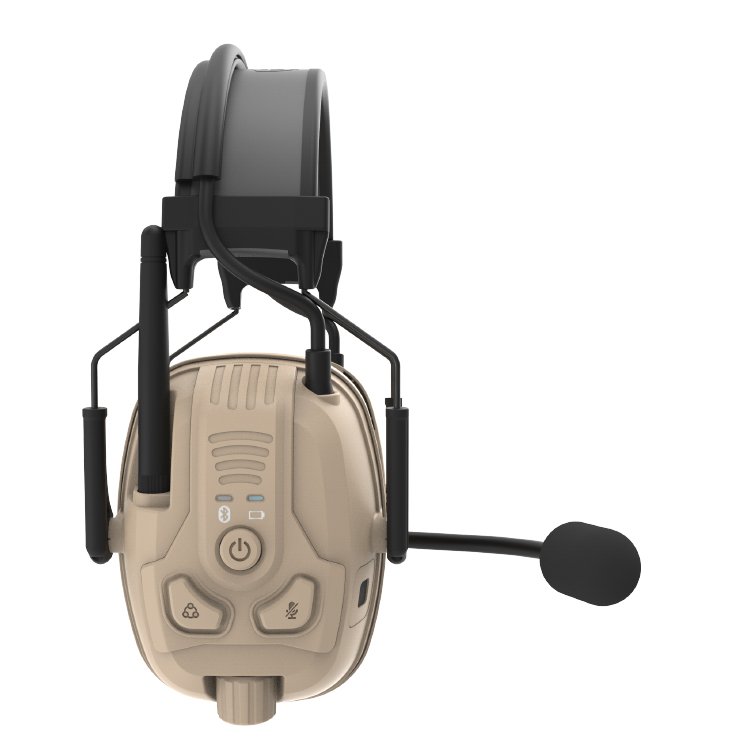 Rongxiang factory price hearing protection earphone earmuffs radio earmuff noise protection tire earmuffs