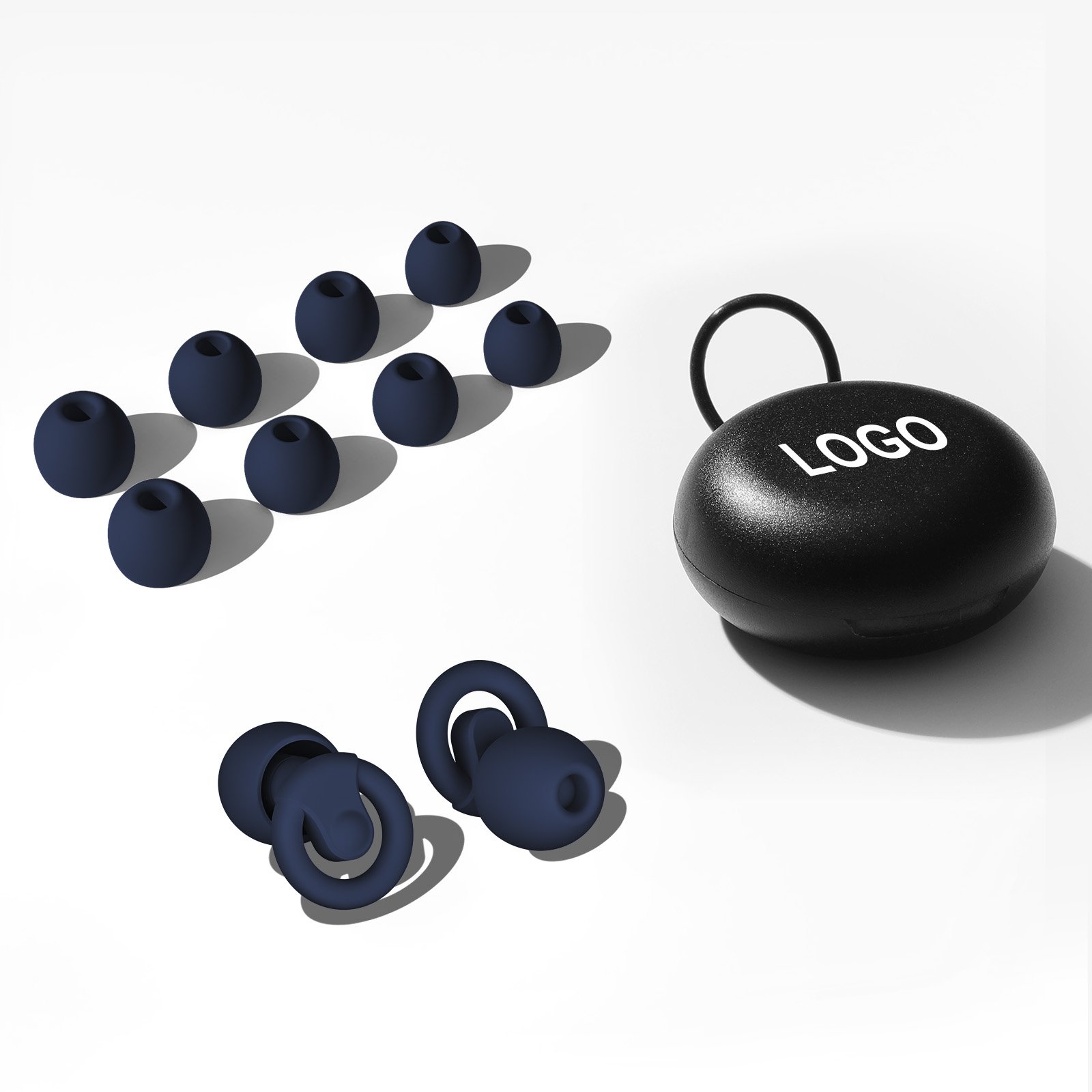 4 Size Soundproof Sleep Earplugs Sound Insulation Silicon Wireless Ear Plugs for sleeping Noise Reduction