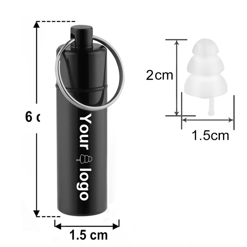 Factory Sell Silicone Earplugs Custom Logo Ear Plug Noise Reduction Variable noise reduction ear plugs