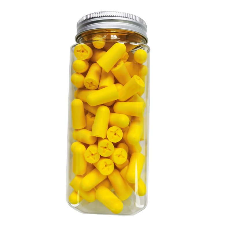 50-Pair Pack PU Foam Earplugs for Noise Reduction Sleep Improvement Sleeping Earplugs