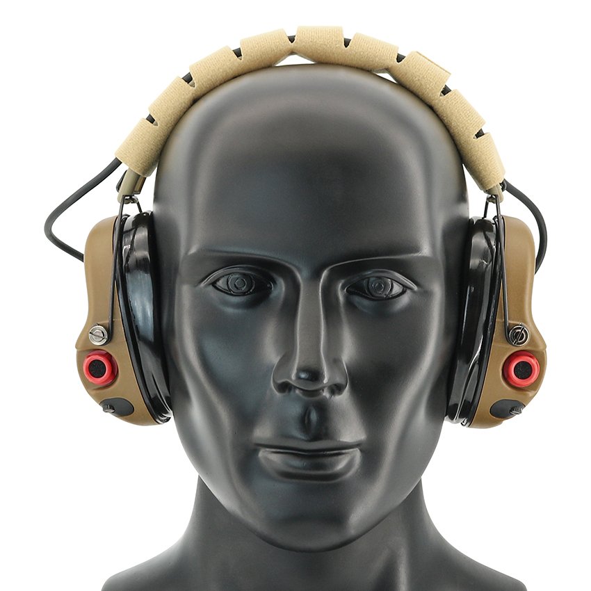 TS TAC-SKY Foldable Tactical Electronic Shooting Earmuffs Outdoor Hearing Protection Noise Canceling Pickup Headphones