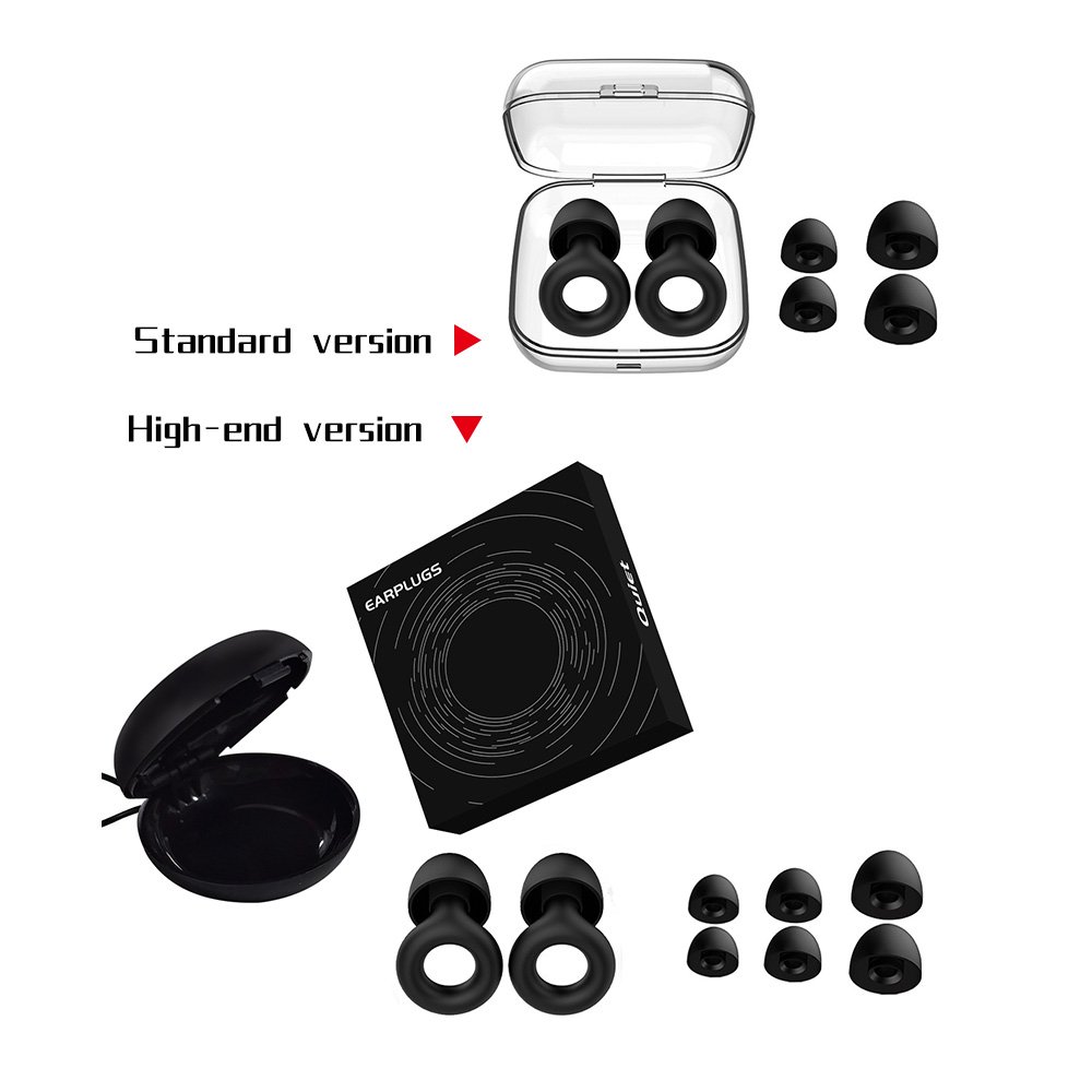 Sangye Swimming Ear Plugs,Waterproof Swimmers Ear Plugs Reusable Silicone Ear Plugs