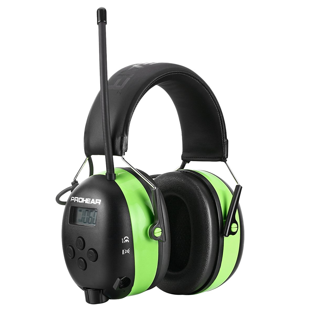 Prohear EM033 Bluetooth Professional Ear Hearing Protection Headphones Smart Phone Radio Headphones Hearing Protector Ear Muff