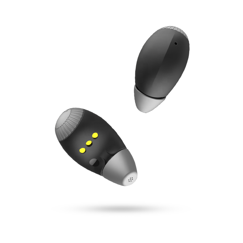 Dual Invisible Hearing Devices Deafness Hearing Aids Wholesale With Rechargeable Box