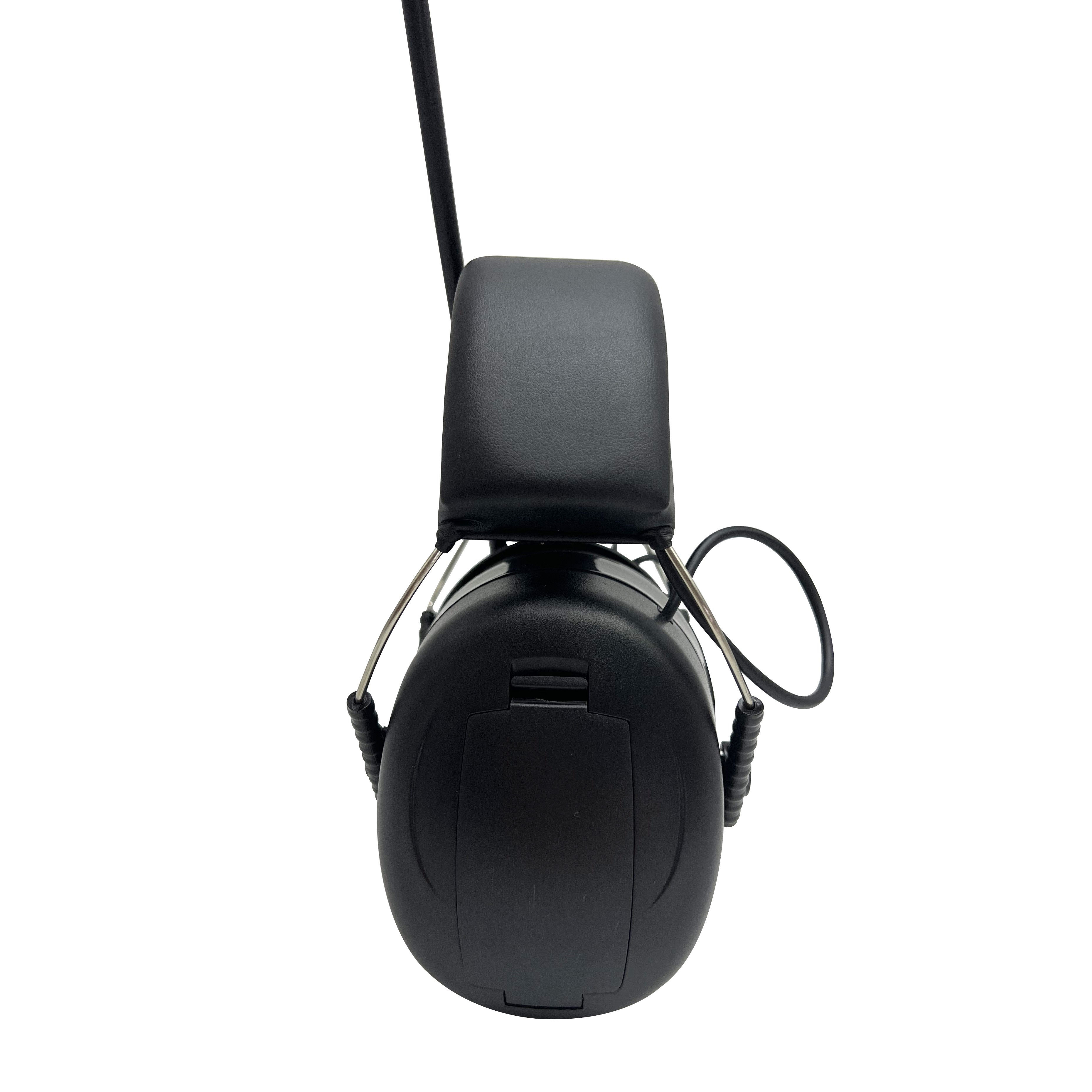 Bluetooth 5.0 Hearing Protection Headphones with FM AM Radio 28dB NRR Safety Earmuffs Rechargeable Battery for Mowing