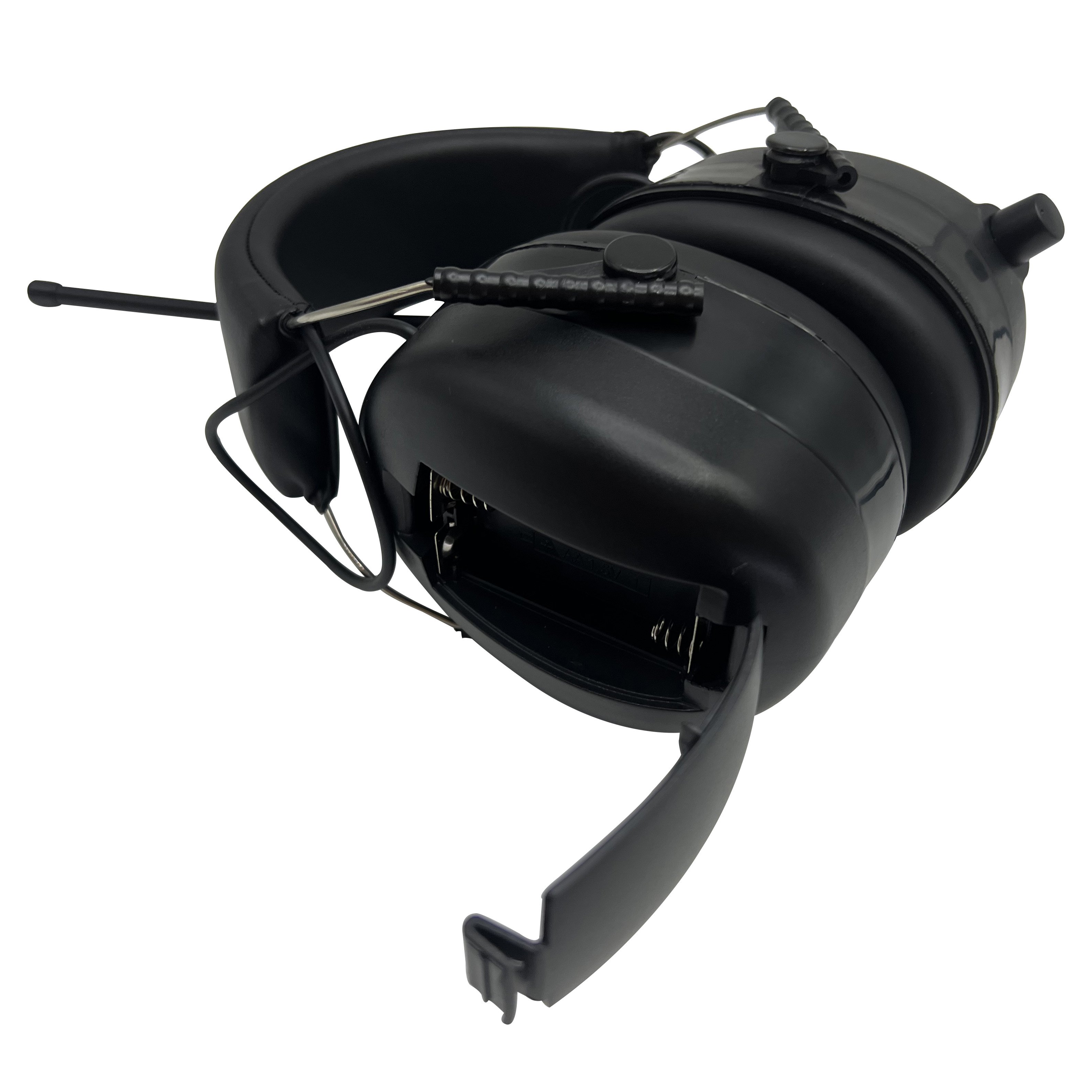 Bluetooth 5.0 Hearing Protection Headphones with FM AM Radio 28dB NRR Safety Earmuffs Rechargeable Battery for Mowing