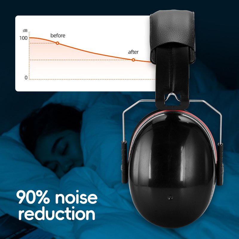 Adult Hearing Safety Ear Muffs Hearing Protection Device from China Manufacturer