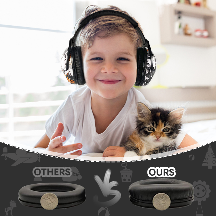 Hot Style Super Soft Earpads Children Ear Defenders Children Hearing Protection Noise Cancelling Children Earmuffs