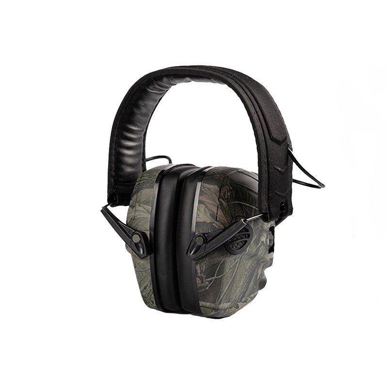 Breathable Headband Metal Wire Frame Soft PU Leather Protection Headset Tactical Hearing Protection Earmuffs For Shooting