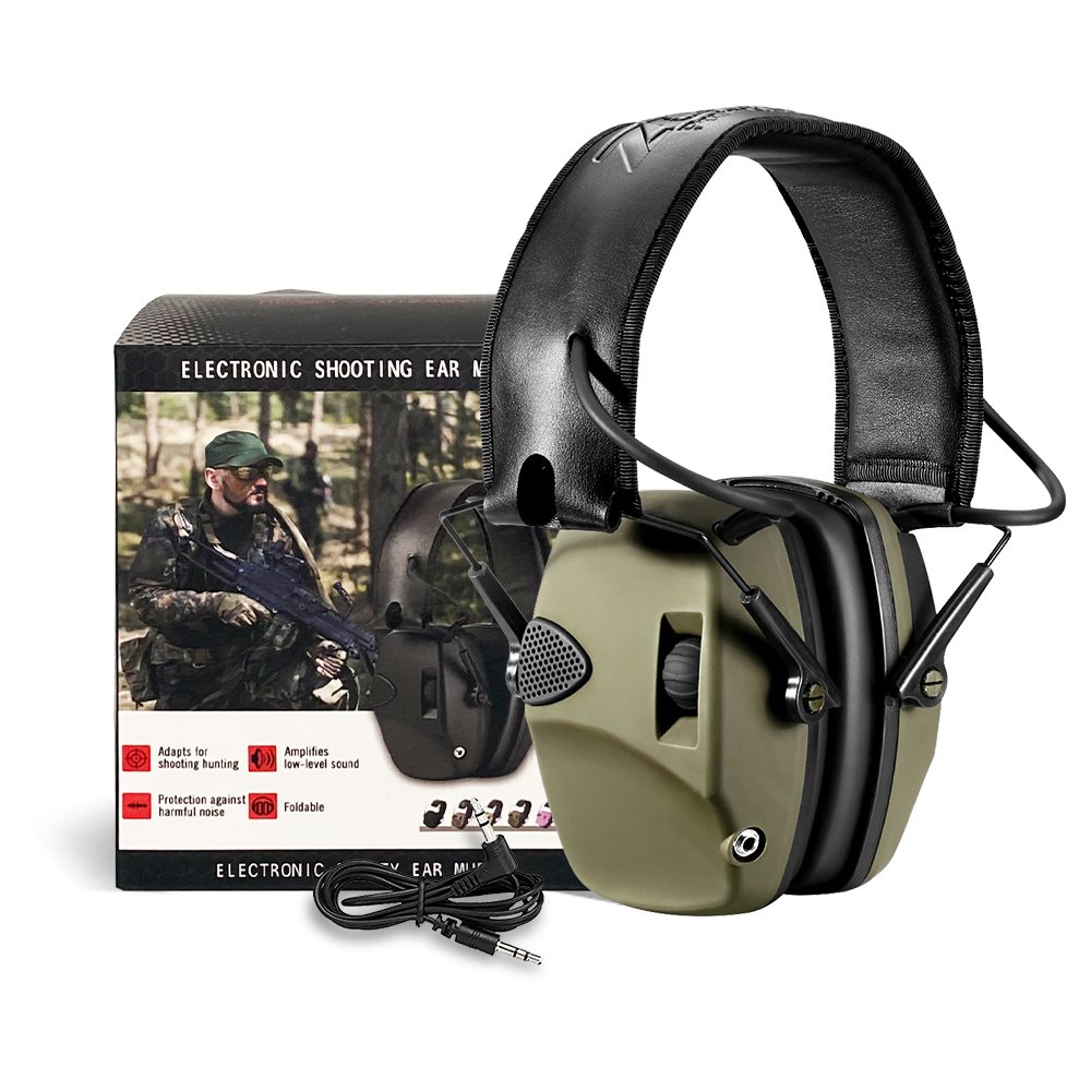 OEM Hot Sell Electronic Earmuff Tactical Ear Protection Tactical Headphone Shooting Earmuff Shooting Hearing Protection