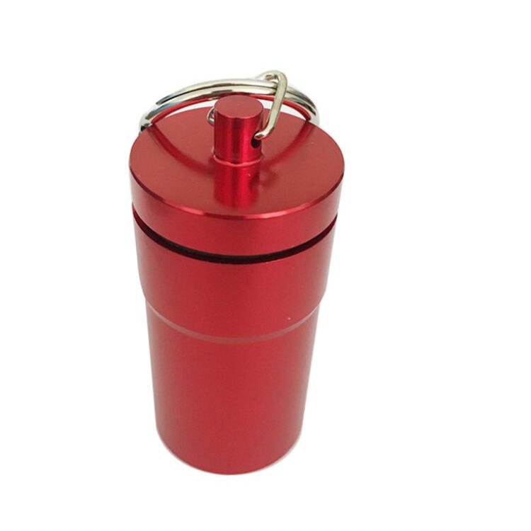 Professional factory ear plug Aluminum mini metal tube case swimming for noise reduction