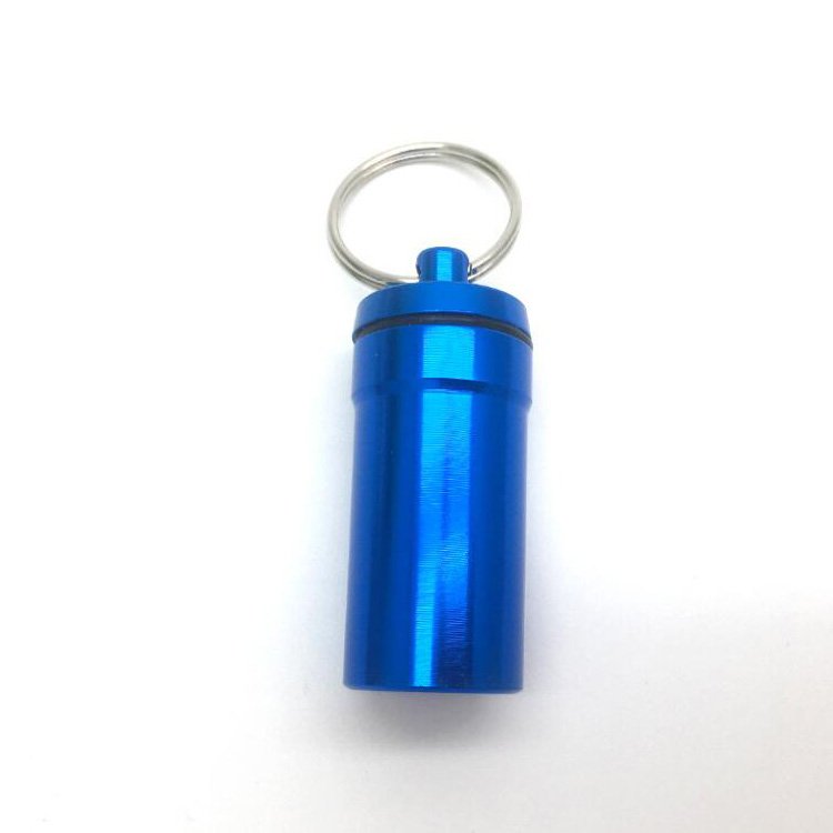 Professional factory ear plug Aluminum mini metal tube case swimming for noise reduction