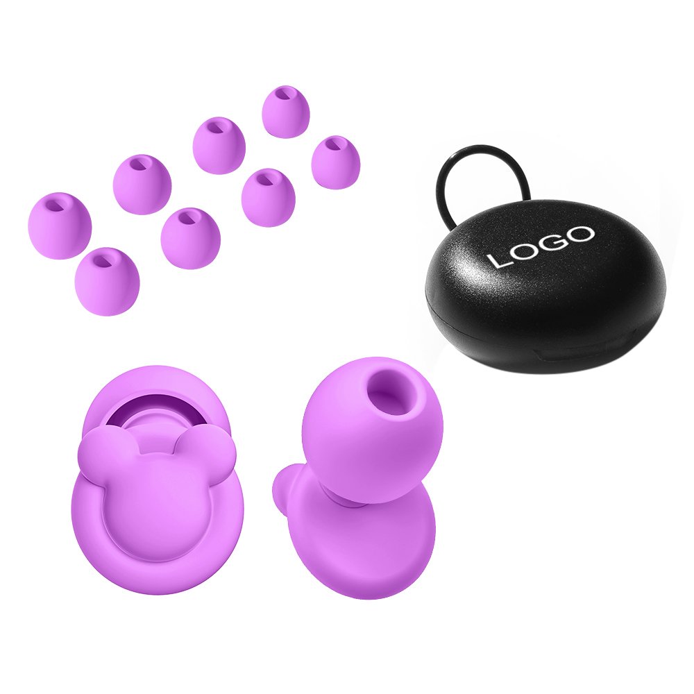 Kid Ear Plugs Child Noise Cancelling Headphones 33dB Sleep Soft Silicone Safety Sleeping Ear Plugs