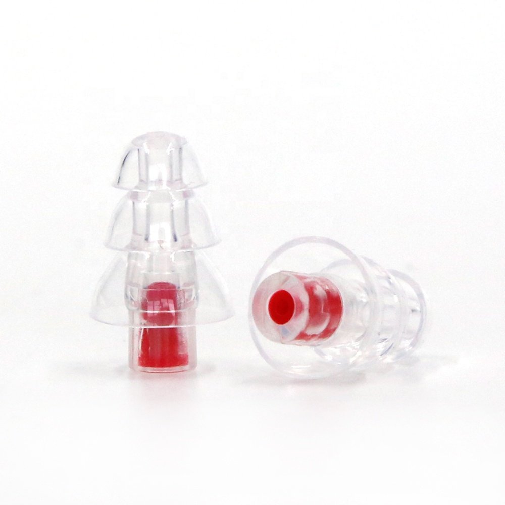 High Fidelity Earplugs with Blue Filters Reusable Noise Reduction Hearing Protection Ear Plugs with Carrying Case for Concerts
