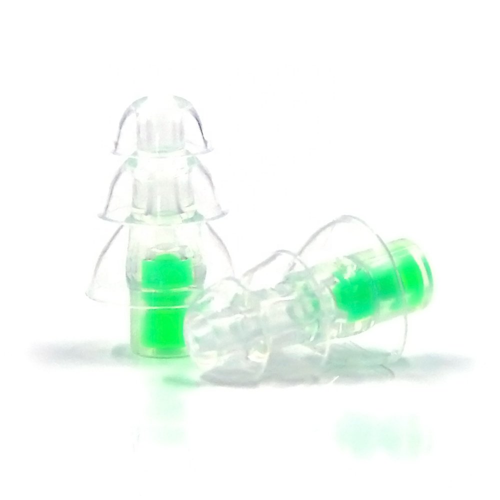 High Fidelity Earplugs with Blue Filters Reusable Noise Reduction Hearing Protection Ear Plugs with Carrying Case for Concerts