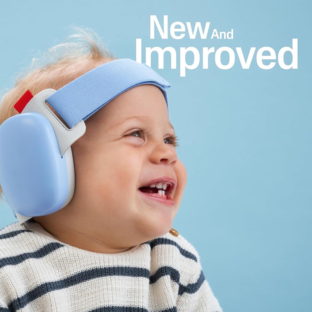 Extensively Tested ANSI CE Certified Ears Safe Sound Proof Noise Reduction Adjustable Hearing Protection Baby Earmuffs