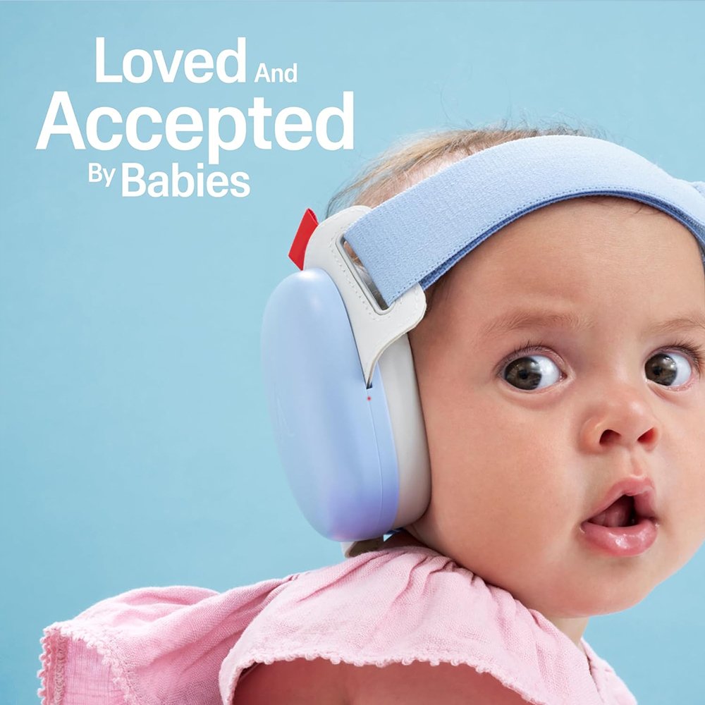 Extensively Tested ANSI CE Certified Ears Safe Sound Proof Noise Reduction Adjustable Hearing Protection Baby Earmuffs